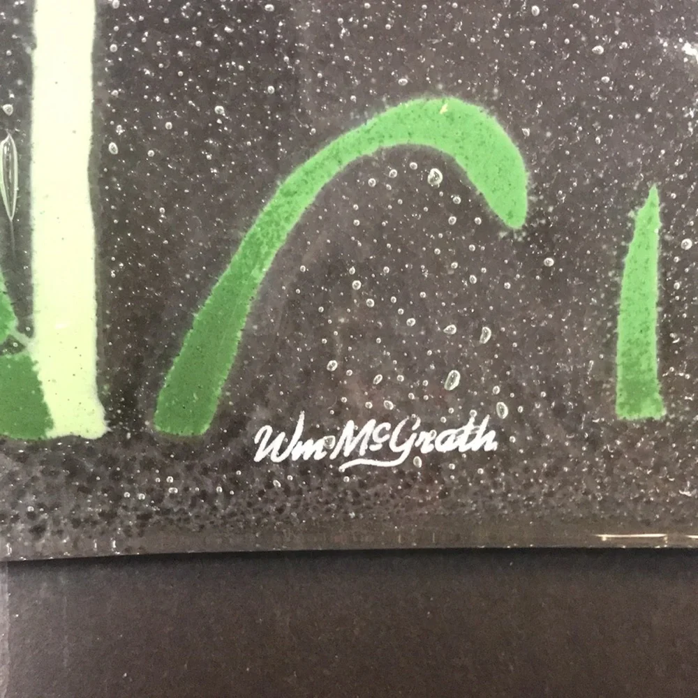 Wm‎ McGrath Fused Glass 10